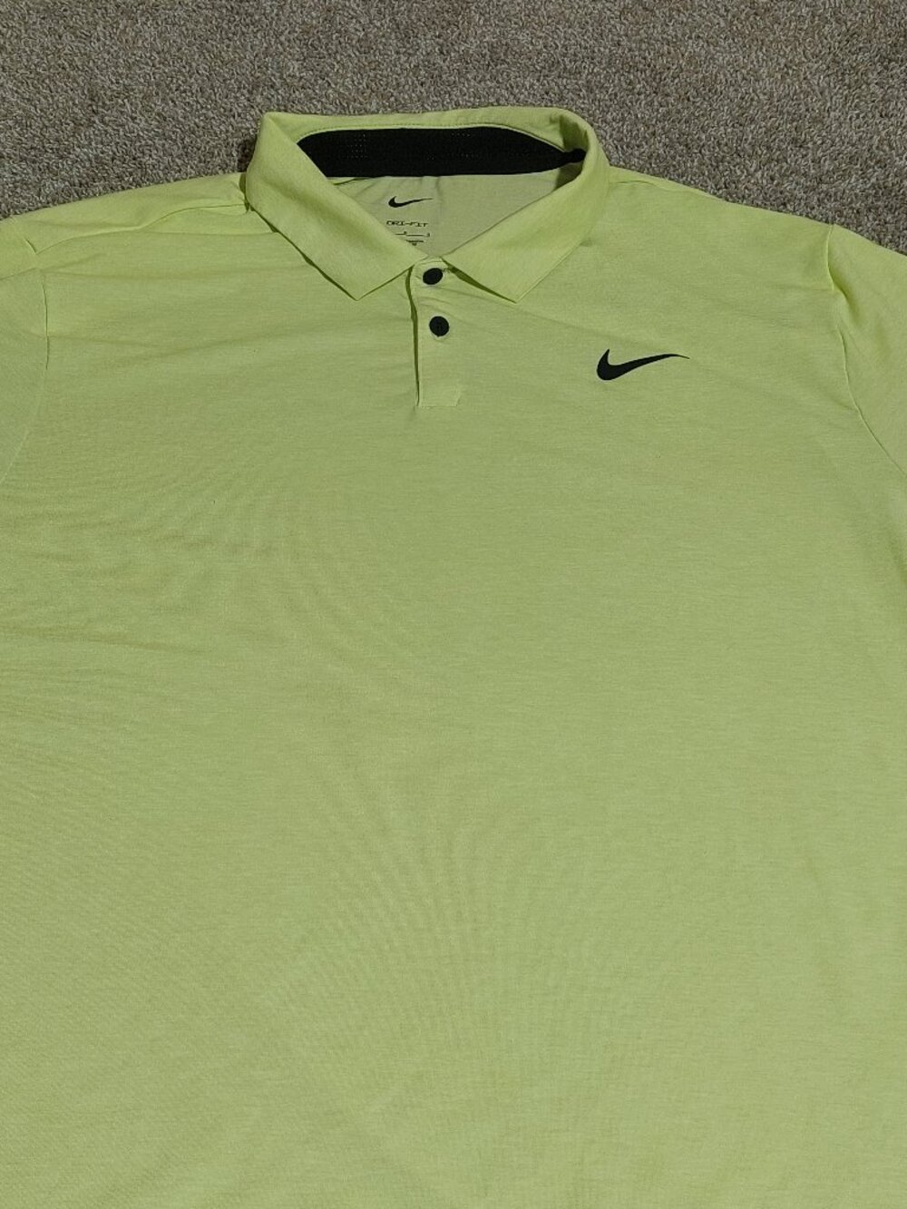 Nike Dri-FIT Tour Men's Golf Polo Shirt – Sundial Heather (DV3123-735) Size L